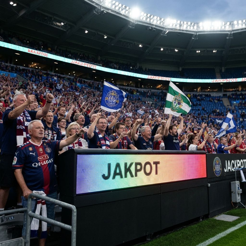 Professional sports venue raffle experience